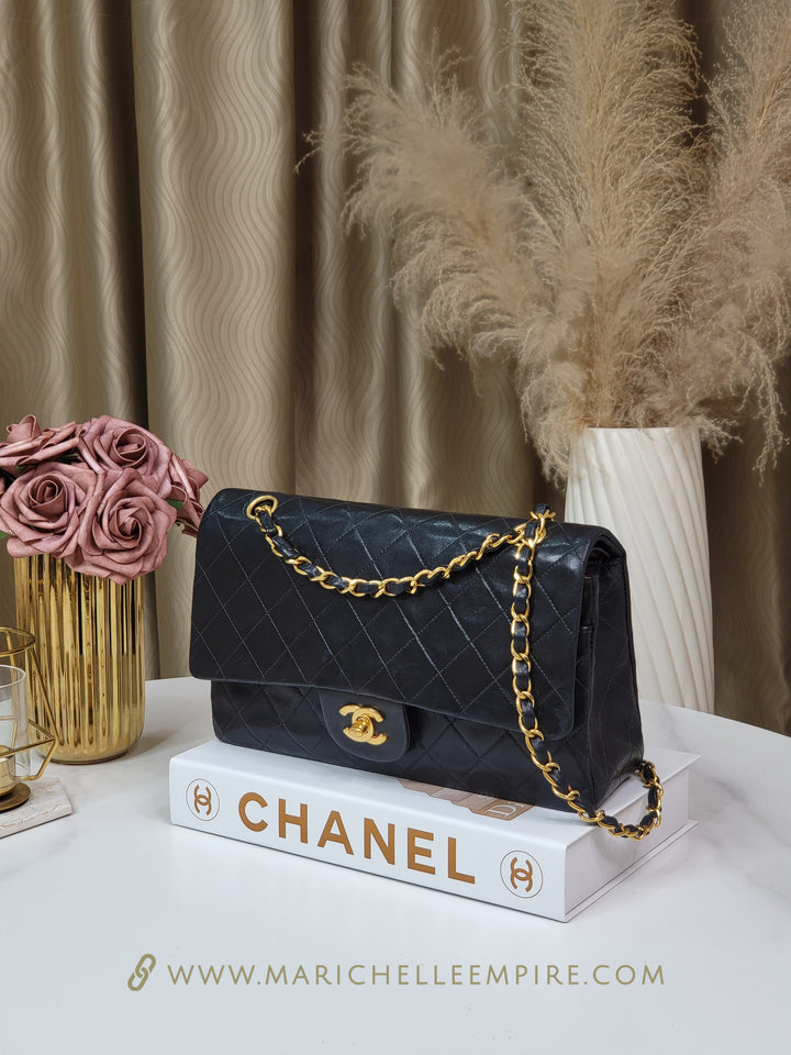 Chanel Lambskin Double Flap Medium