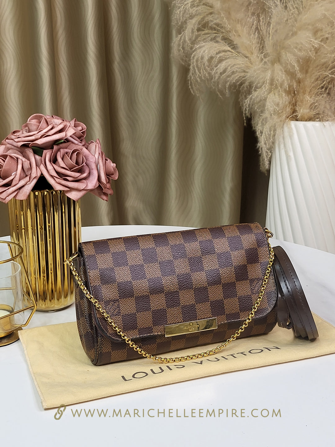 Louis Vuitton Damier Ebene Favorite PM