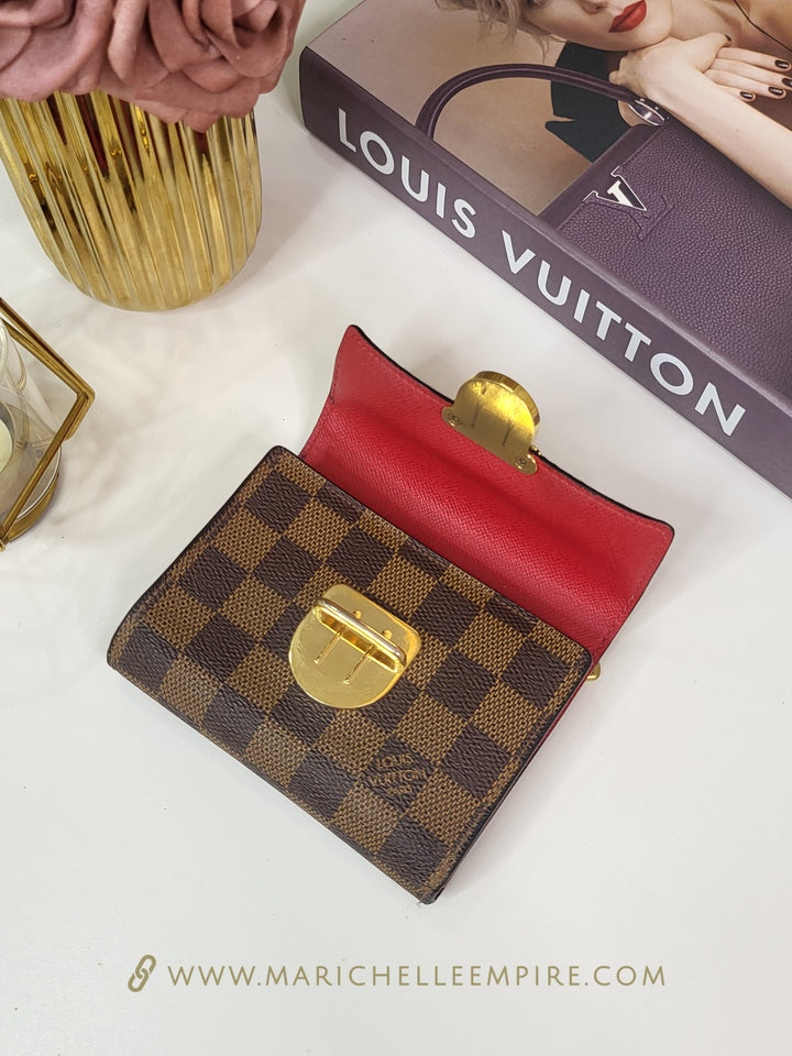 Louis Vuitton Damier Ebene Koala Compact Wallet