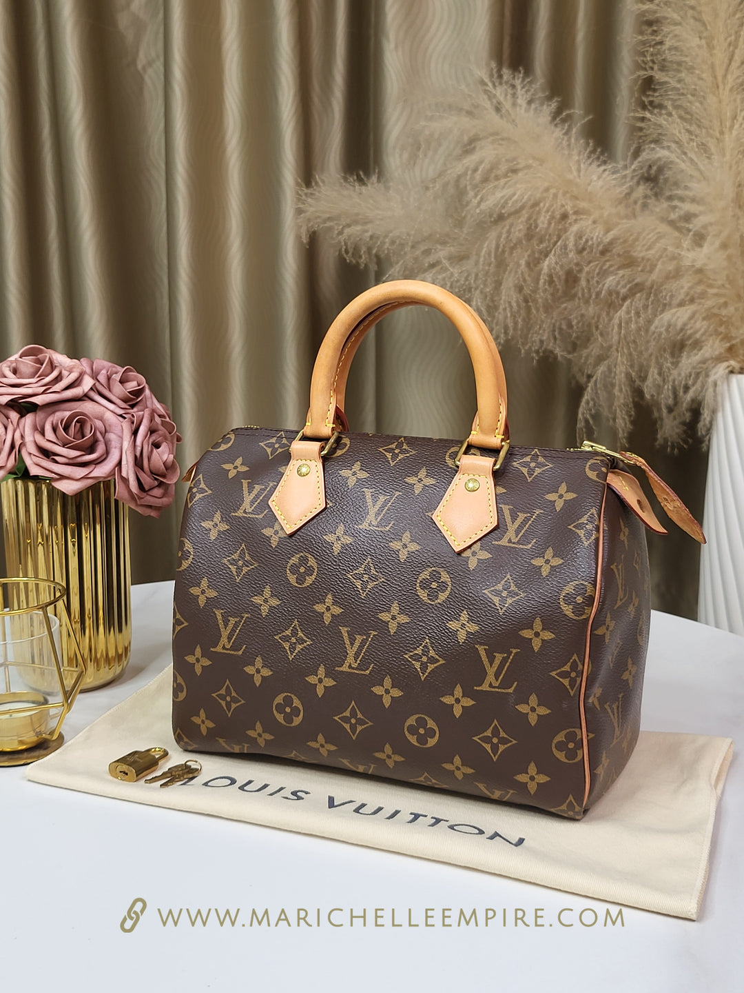 Louis Vuitton Monogram Speedy 25