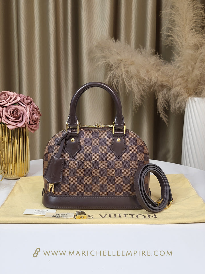 Louis Vuitton Damier Ebene Alma BB