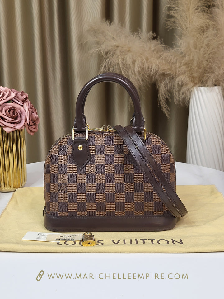 Louis Vuitton Damier Ebene Alma BB