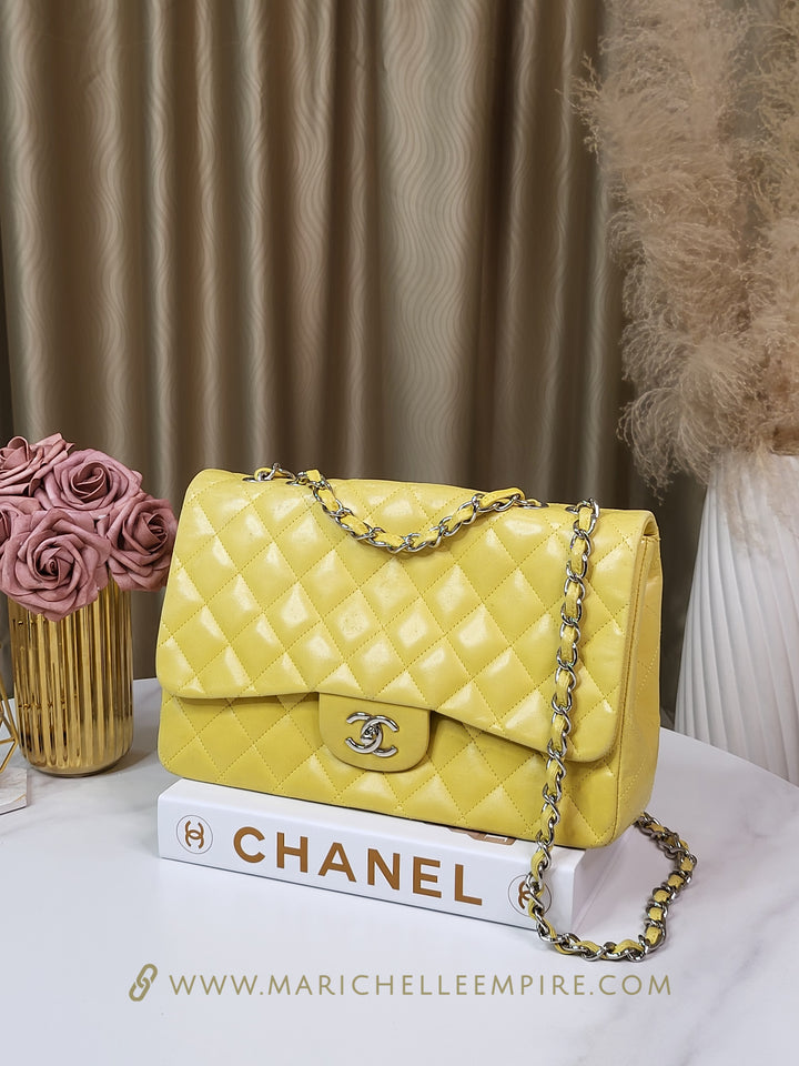 Chanel Lambskin Jumbo Single Flap