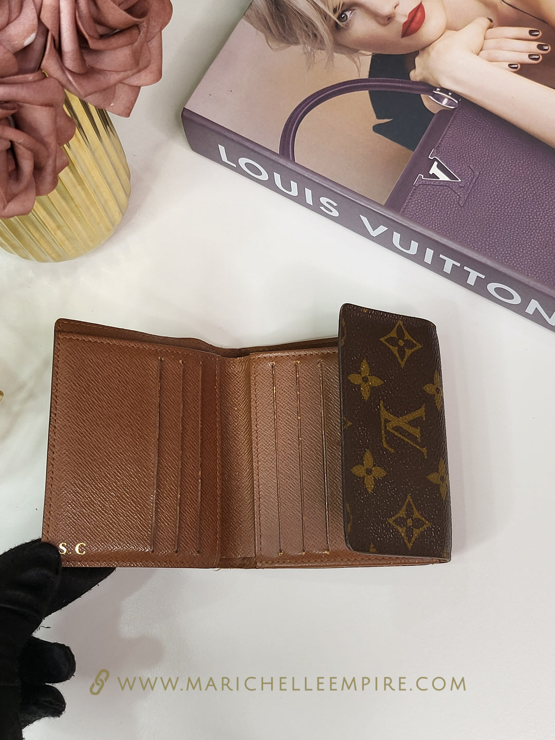 Louis Vuitton Monogram Compact Wallet