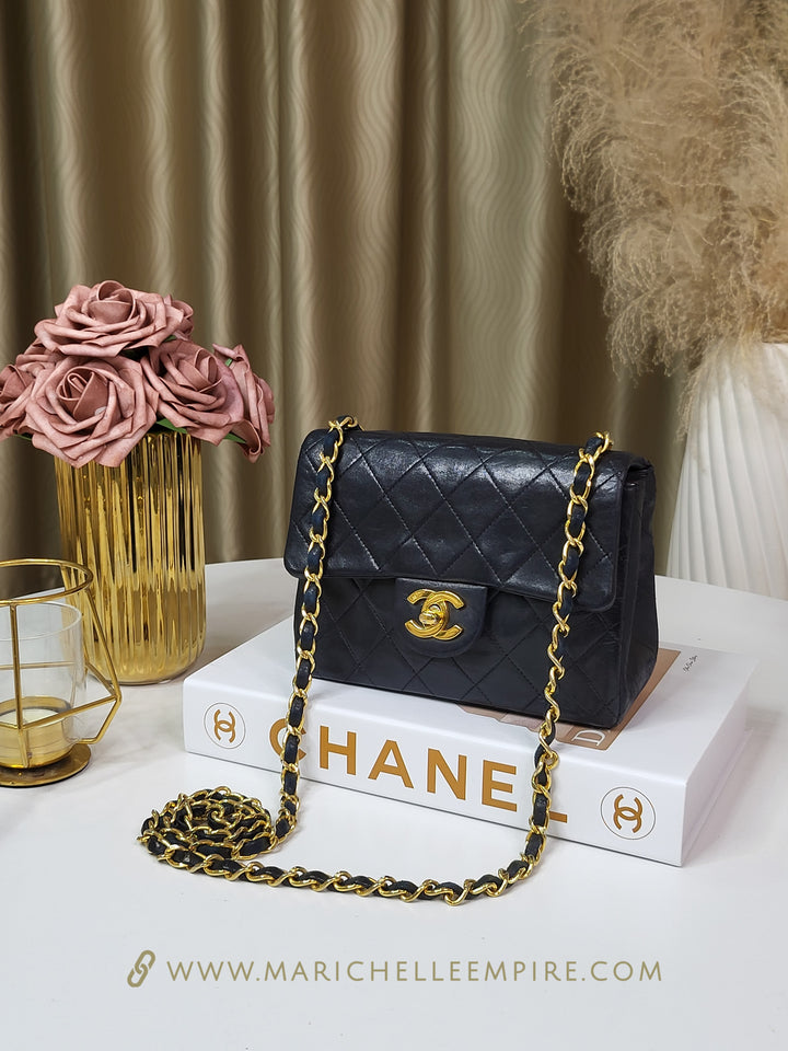 Chanel Lambskin Mini Square Flap