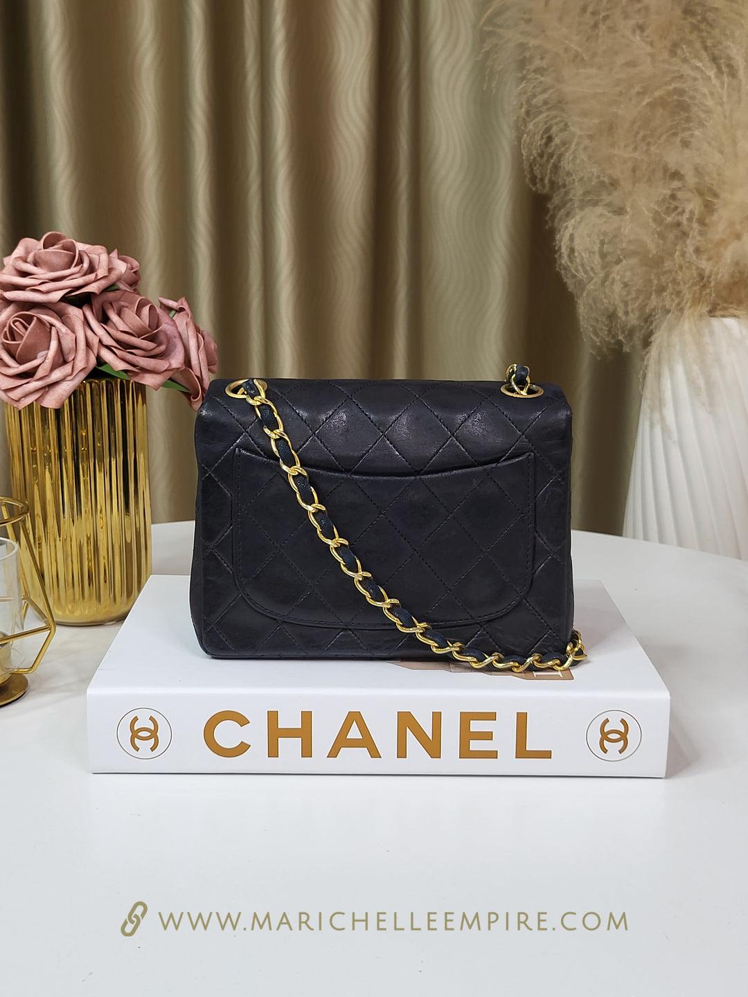 Chanel Lambskin Mini Square Flap