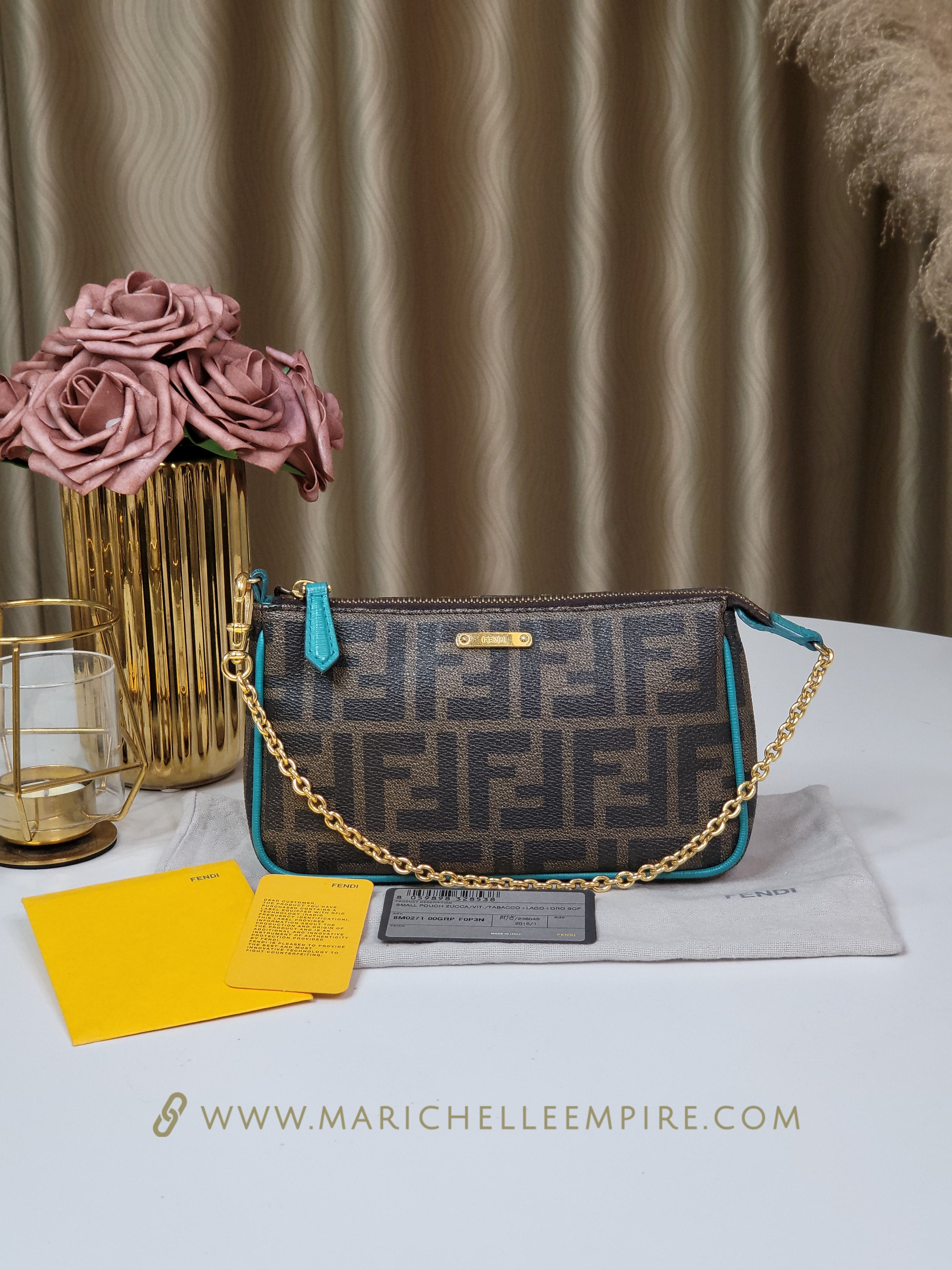 Mini pochette fendi hotsell