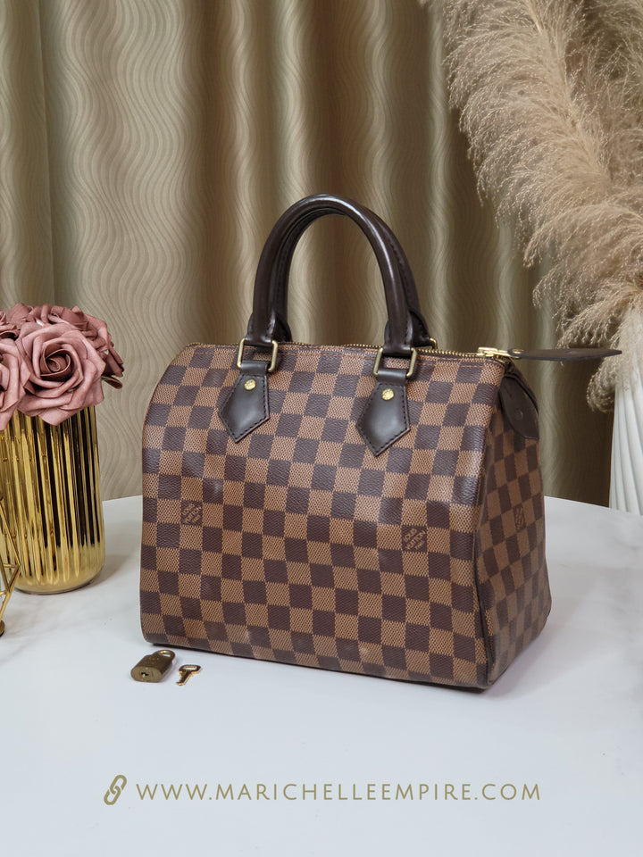 Louis Vuitton Damier Ebene Speedy 25