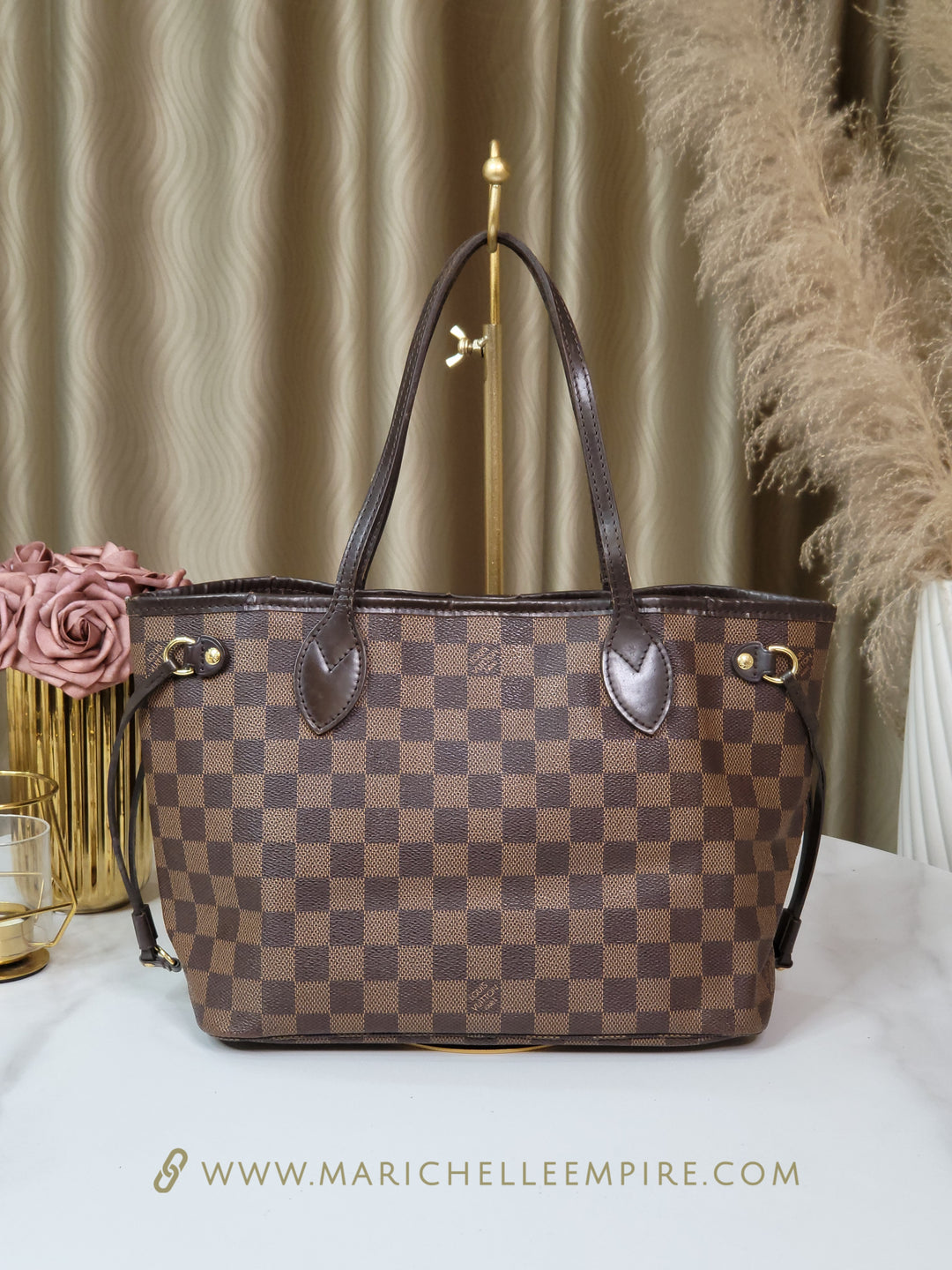 Louis Vuitton Damier Ebene Neverfull PM