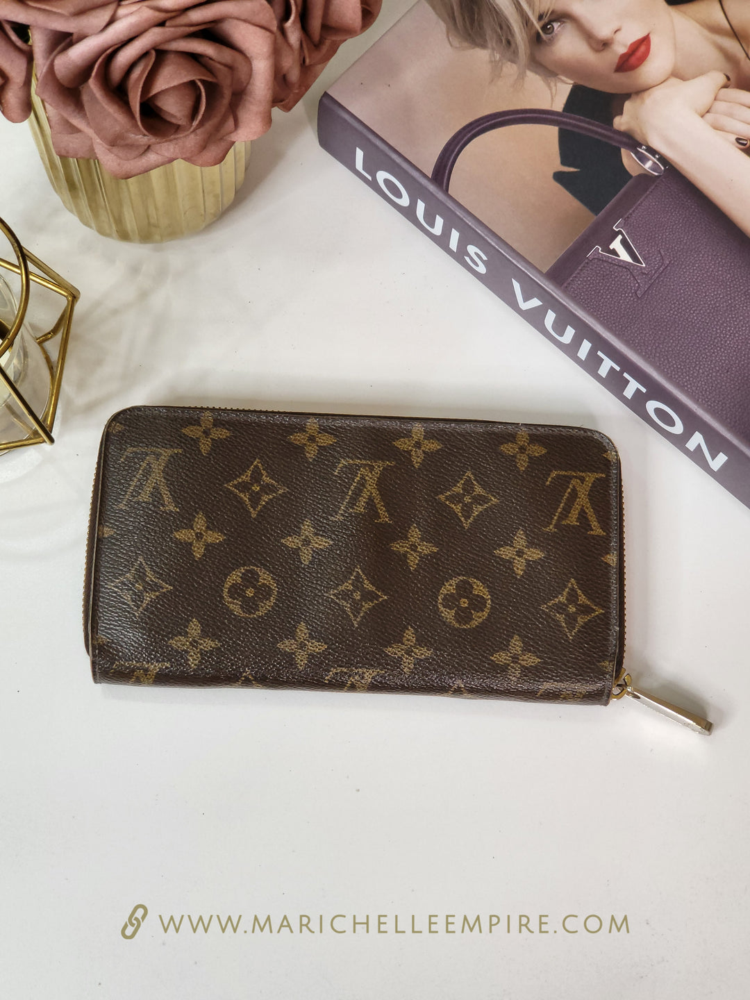 Louis Vuitton Monogram Zippy Wallet