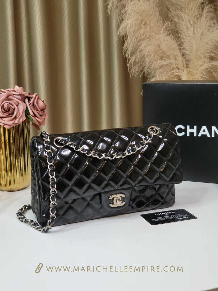 Chanel Patent Double Flap Medium