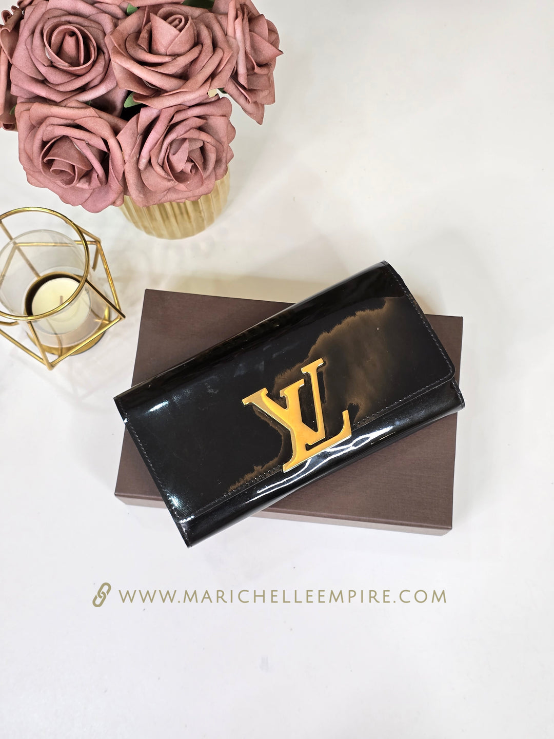 Louis Vuitton Vernis Louise Wallet