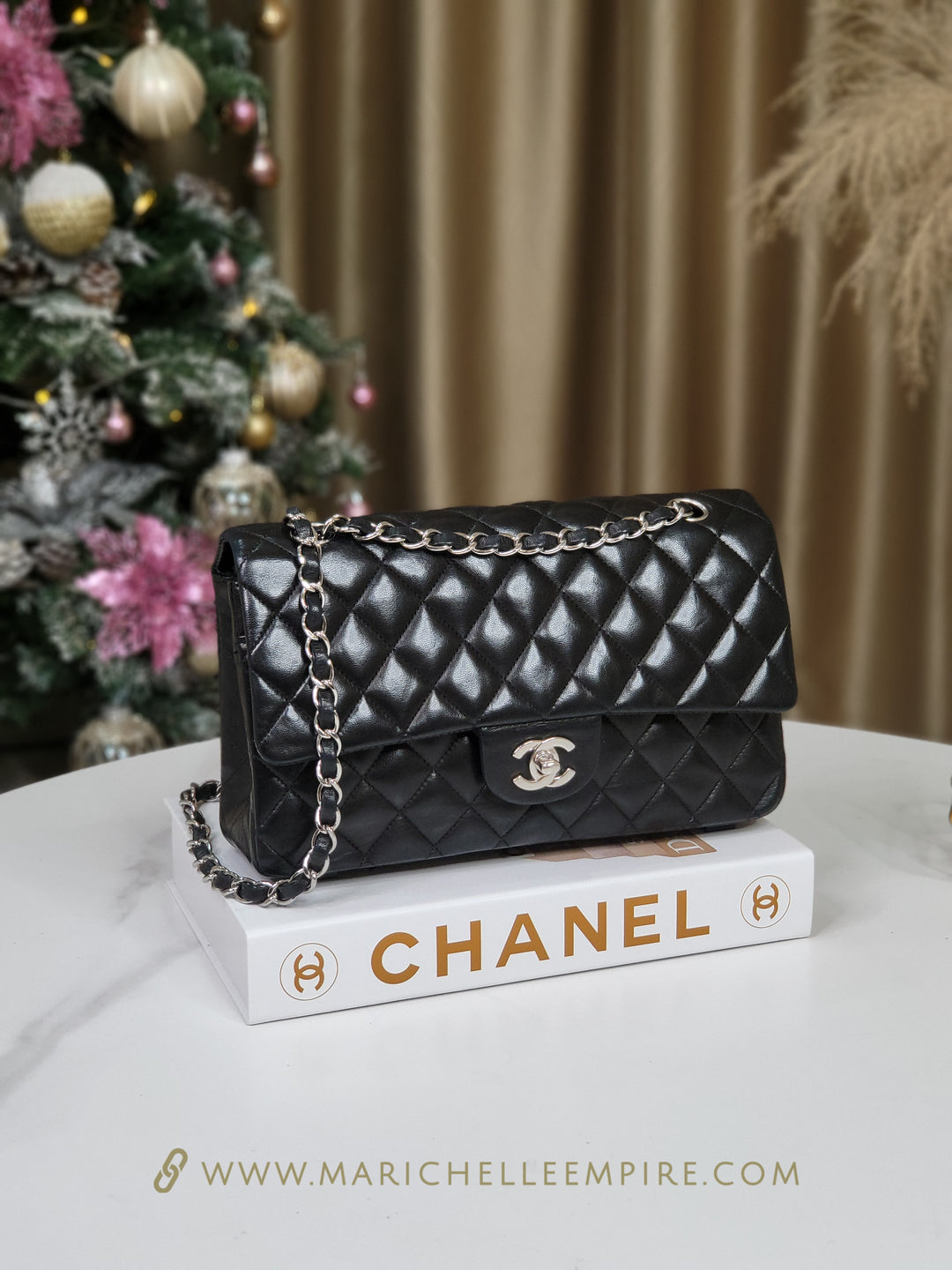 Chanel Lambskin Double Flap Medium