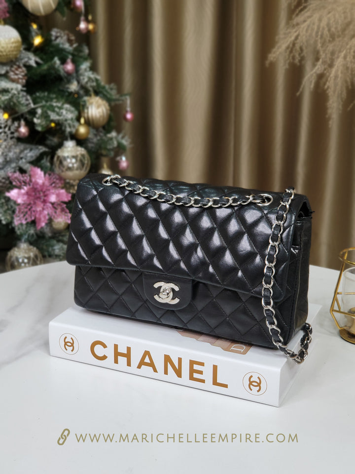 Chanel Lambskin Double Flap Medium