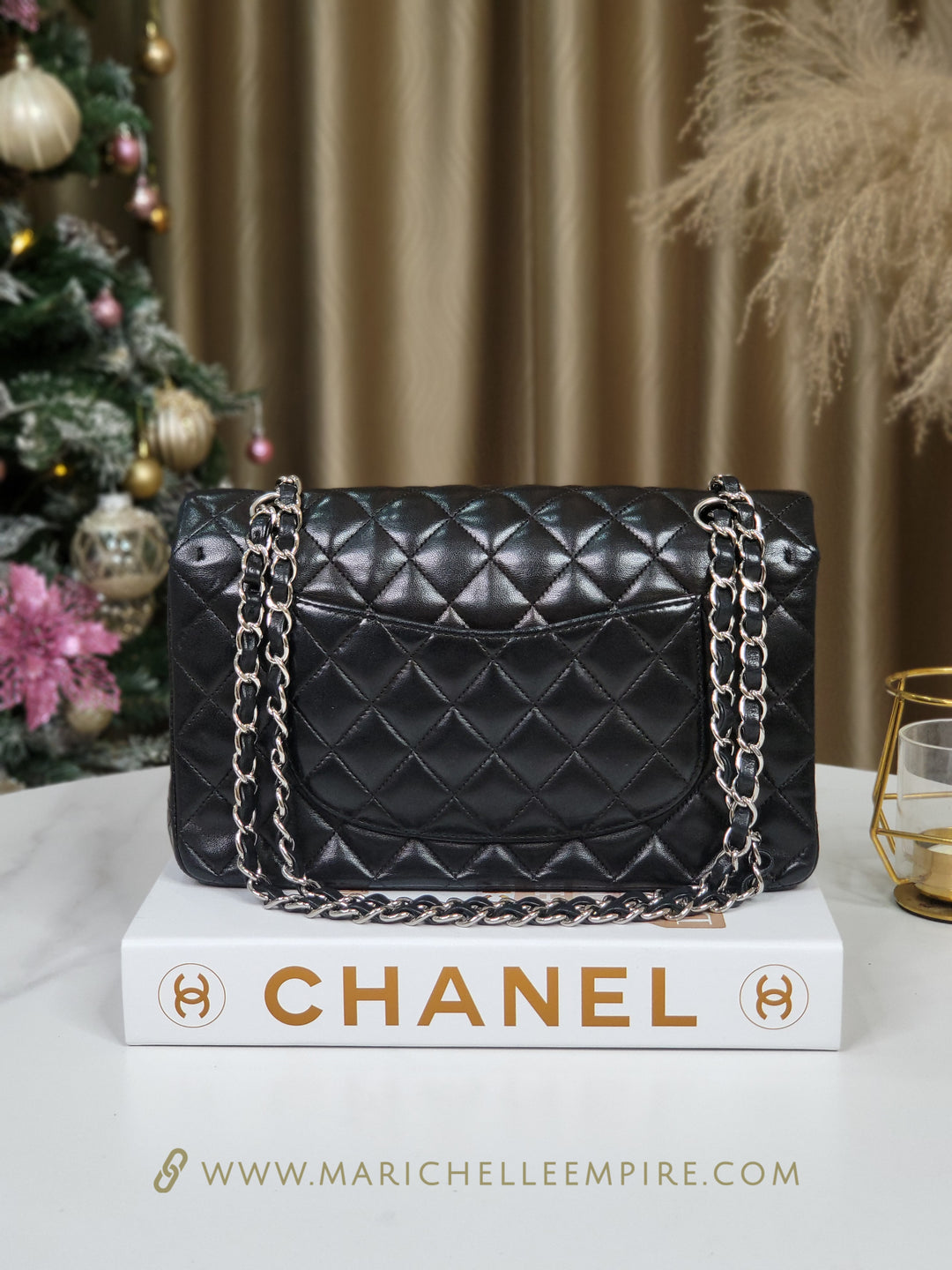 Chanel Lambskin Double Flap Medium