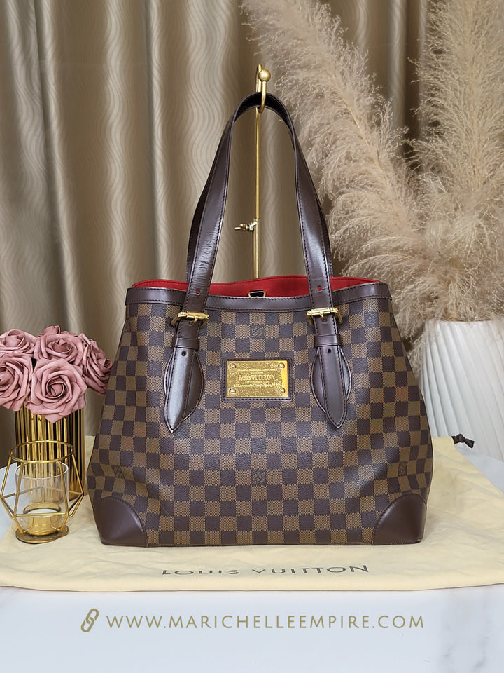 Louis Vuitton Damier Ebene Hampstead MM