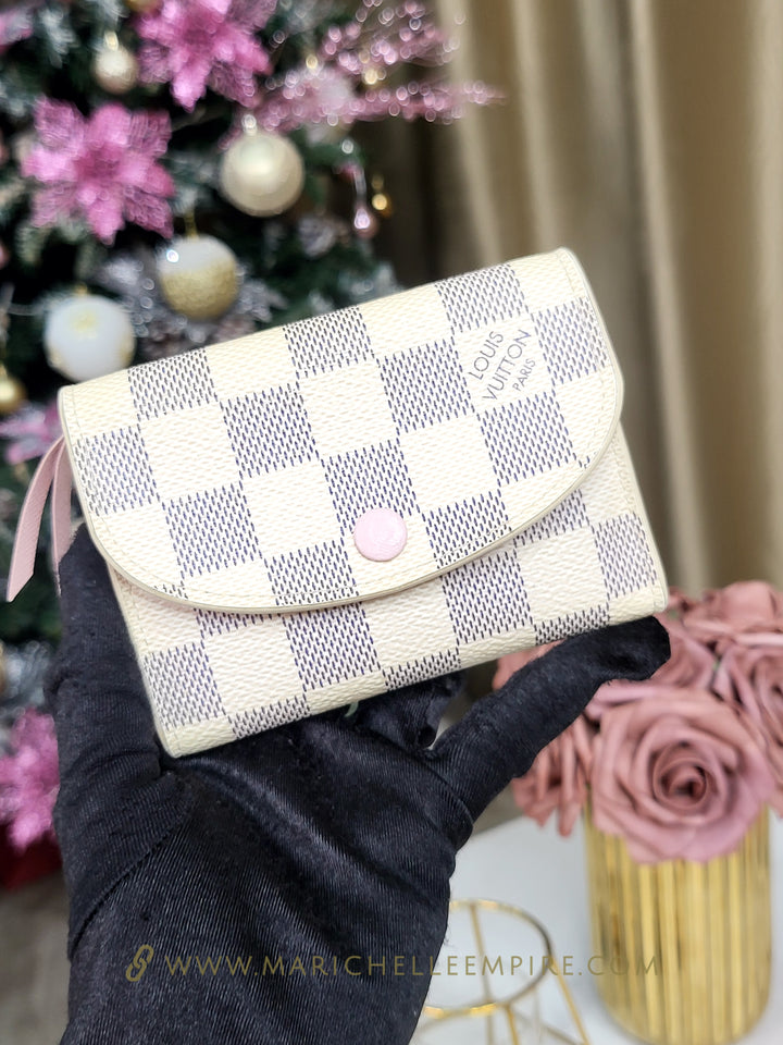 Louis Vuitton Damier Azur Rosalie Card Holder