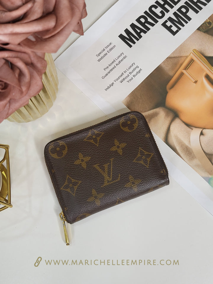 Louis Vuitton Monogram Zippy Coin Purse