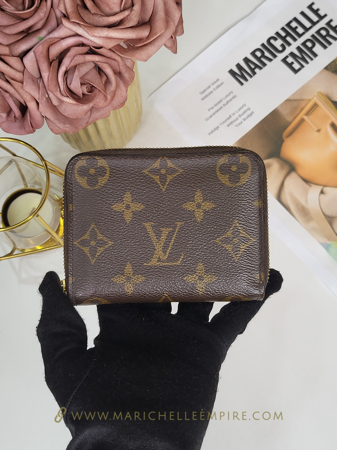 Louis Vuitton Monogram Zippy Coin Purse