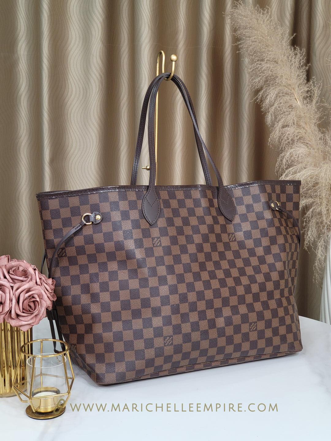 Louis Vuitton Damier Ebene Neverfull GM