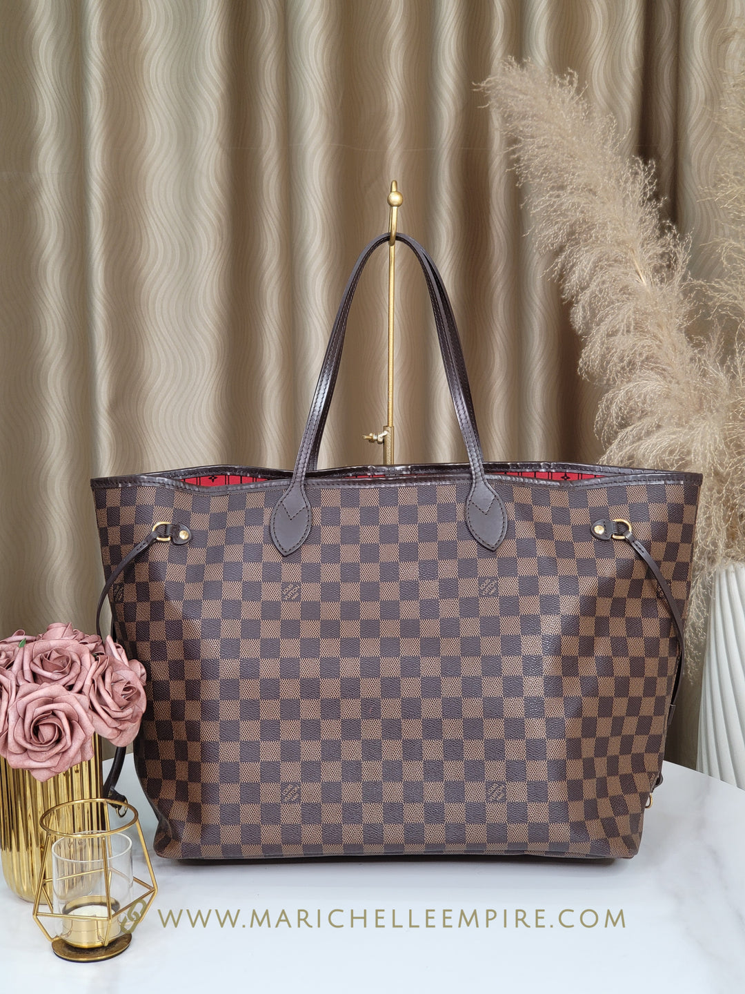 Louis Vuitton Damier Ebene Neverfull GM