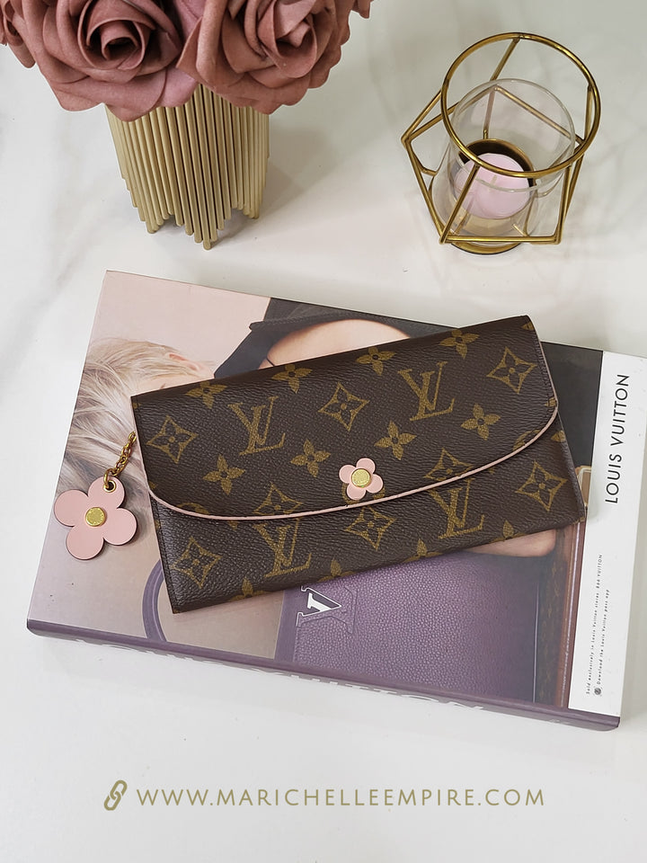 Louis Vuitton Monogram Bloom Flower Emilie Wallet