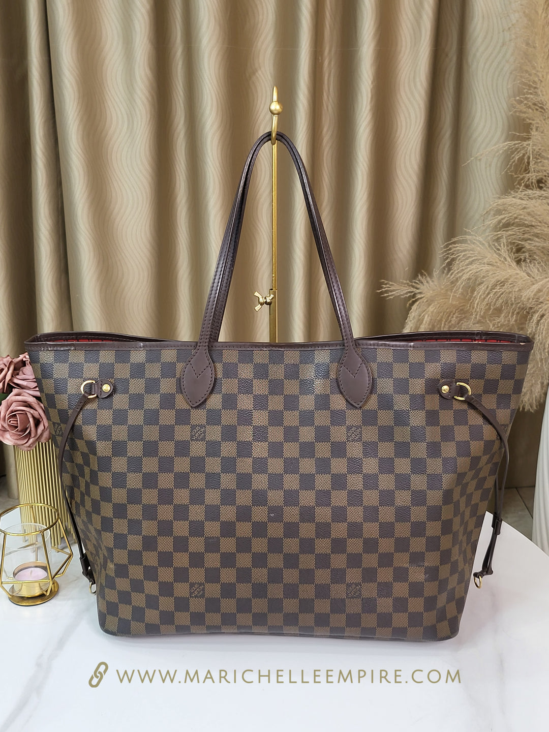 Louis Vuitton Damier Ebene Neverfull GM