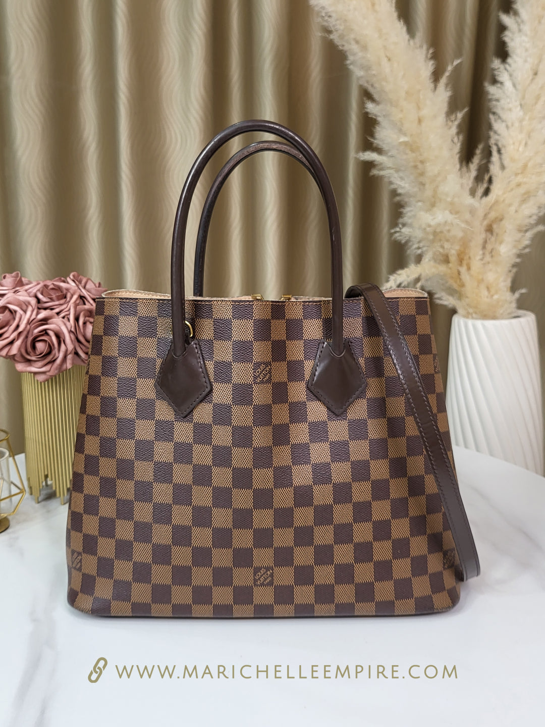 Louis Vuitton Damier Kensington Tote Bag