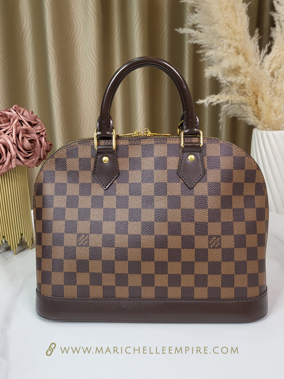 Louis Vuitton Damier Ebene Alma PM