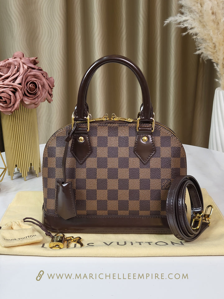 Louis Vuitton Damier Ebene Alma BB