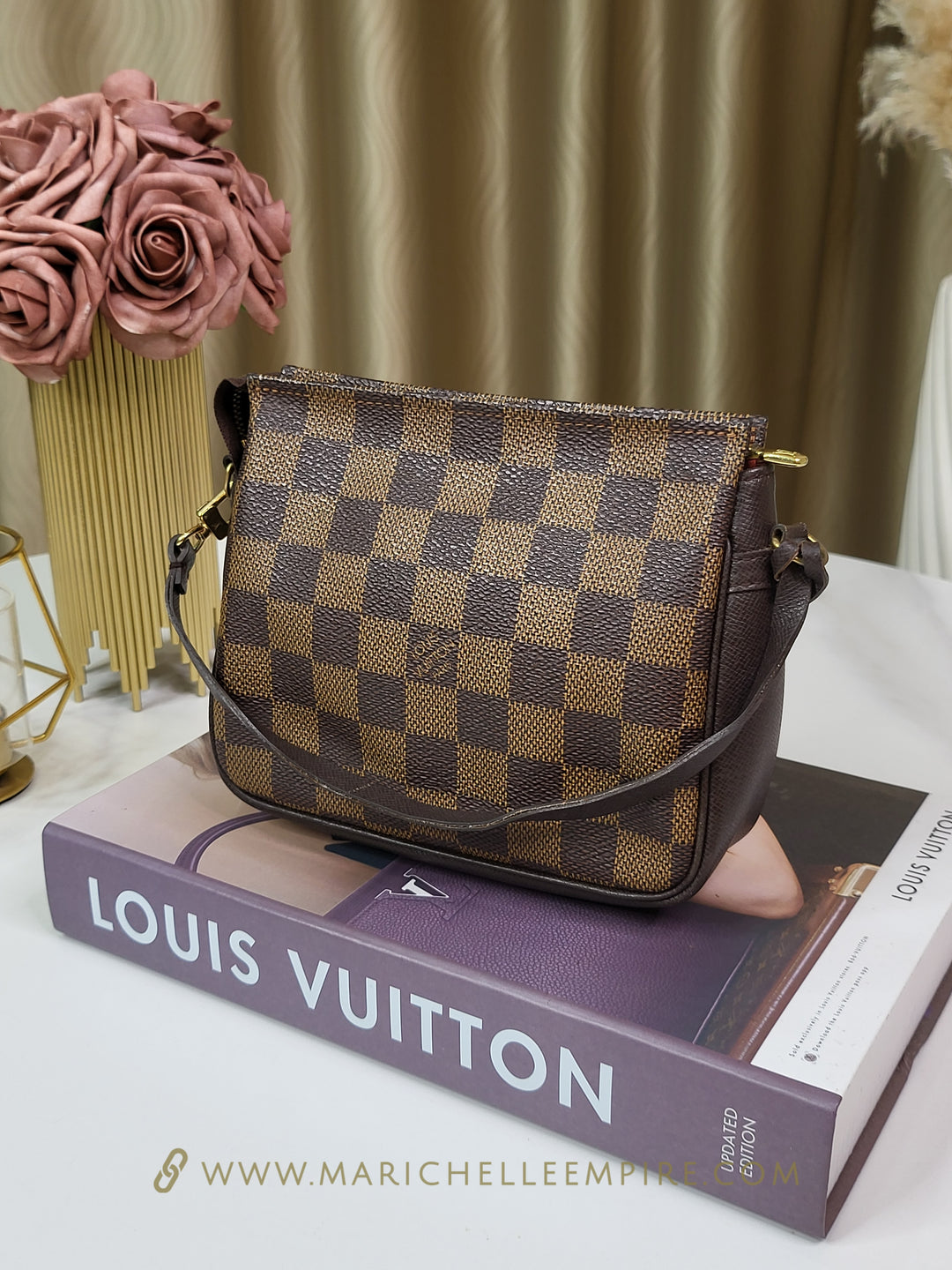 Louis Vuitton Damier Ebene Trousse Pouch