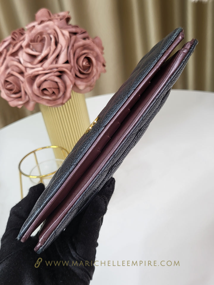 Chanel Caviar Long Wallet