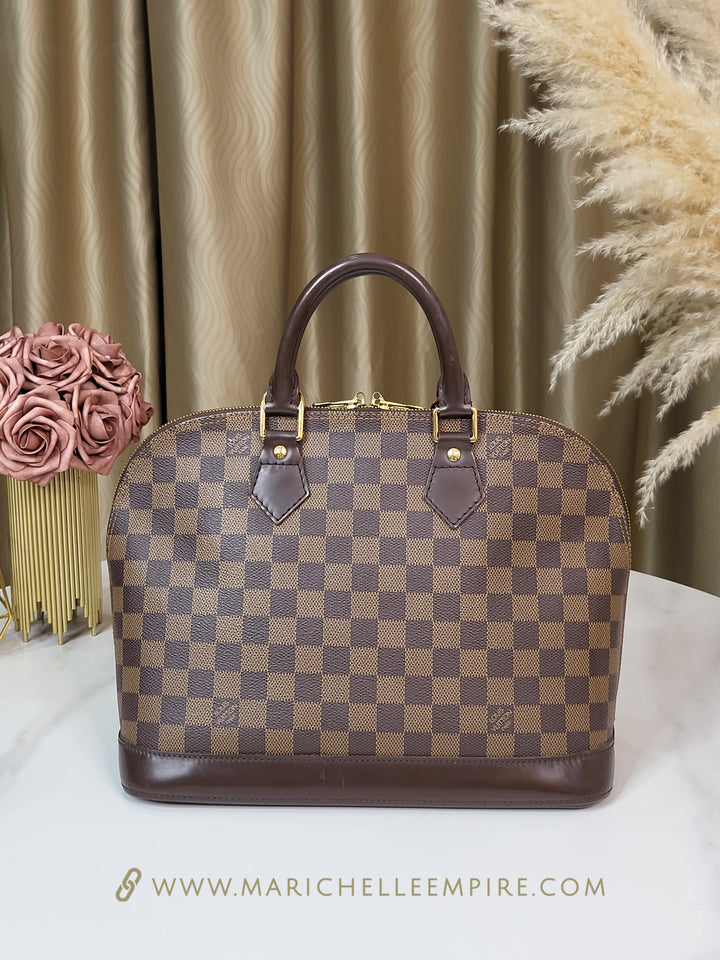 Louis Vuitton Damier Ebene Alma PM