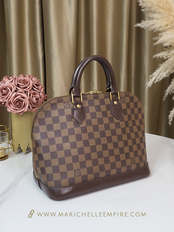 Louis Vuitton Damier Ebene Alma PM