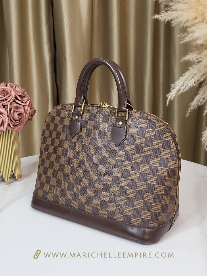 Louis Vuitton Damier Ebene Alma PM