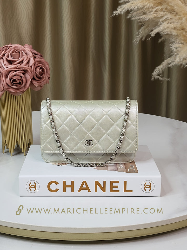 Chanel Lambskin Wallet On Chain