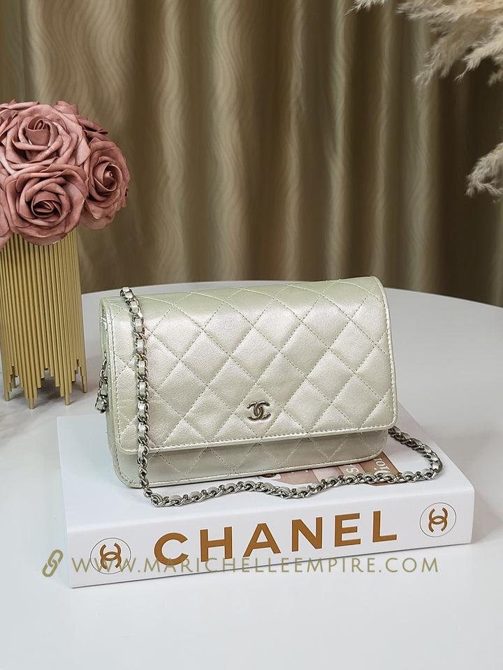 Chanel Lambskin Wallet On Chain
