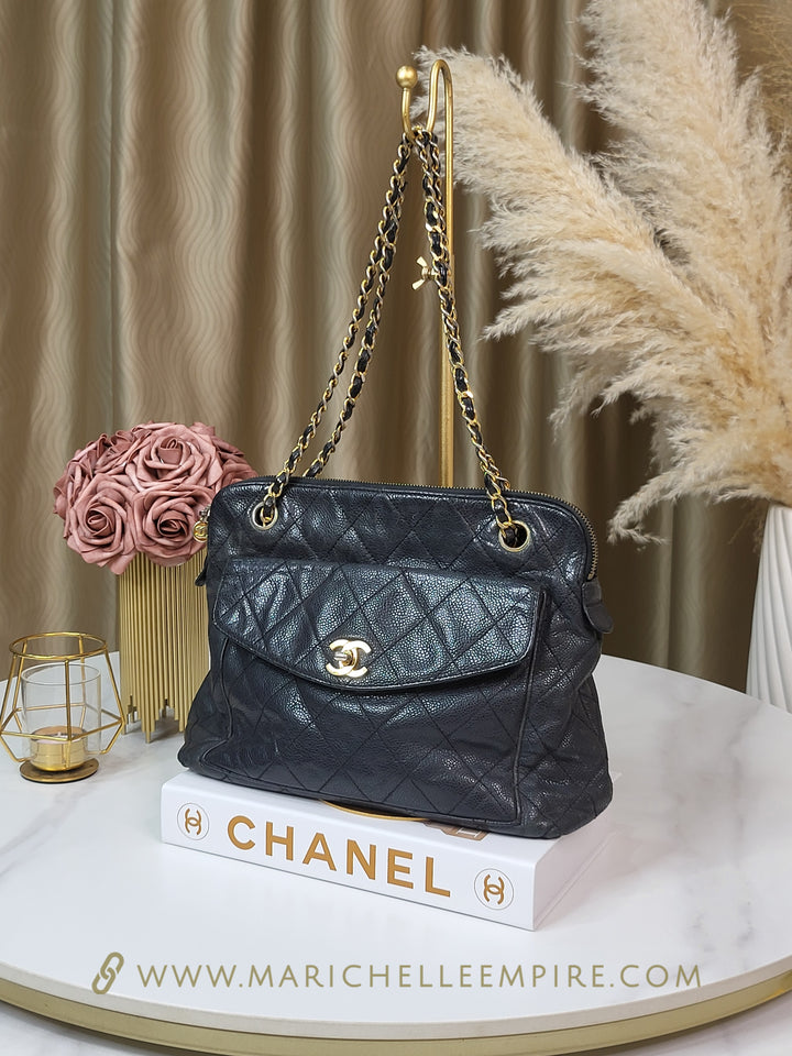 Chanel Caviar Vintage Tote Bag