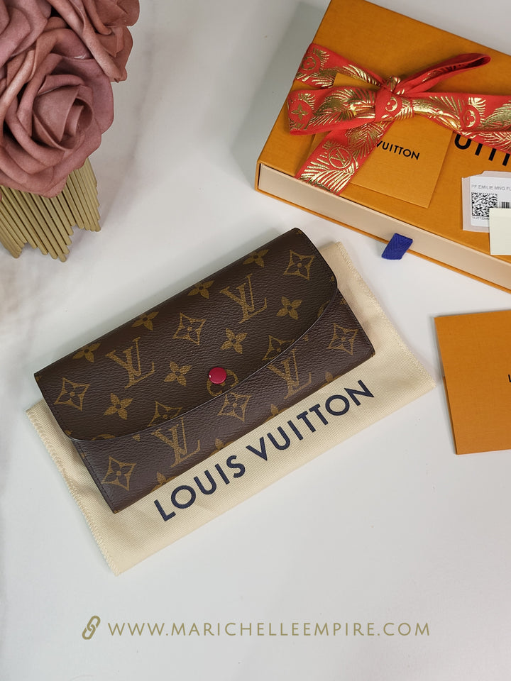 Louis Vuitton Monogram Emilie Wallet