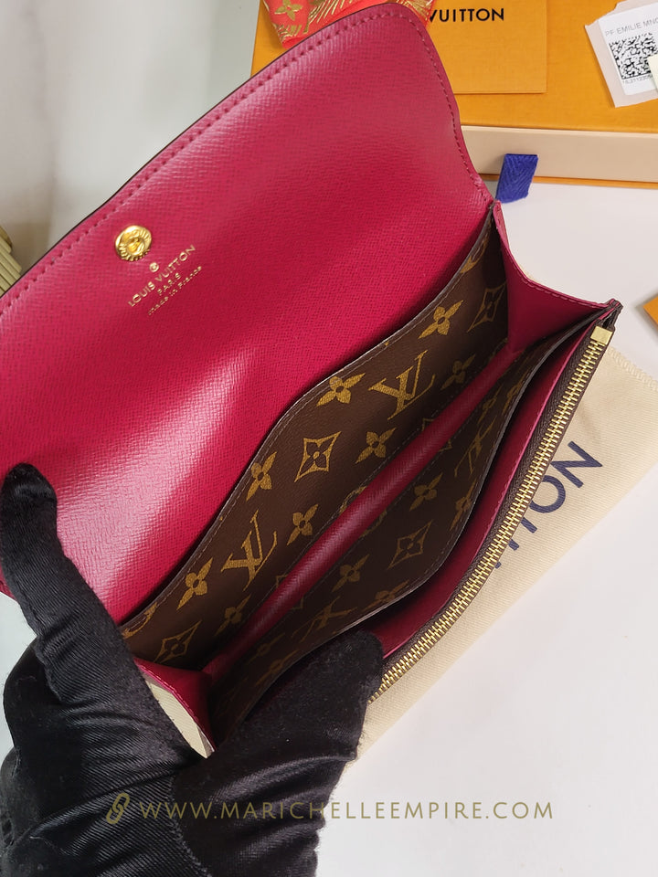 Louis Vuitton Monogram Emilie Wallet