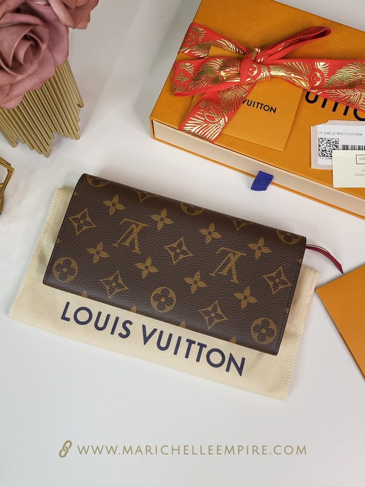 Louis Vuitton Monogram Emilie Wallet