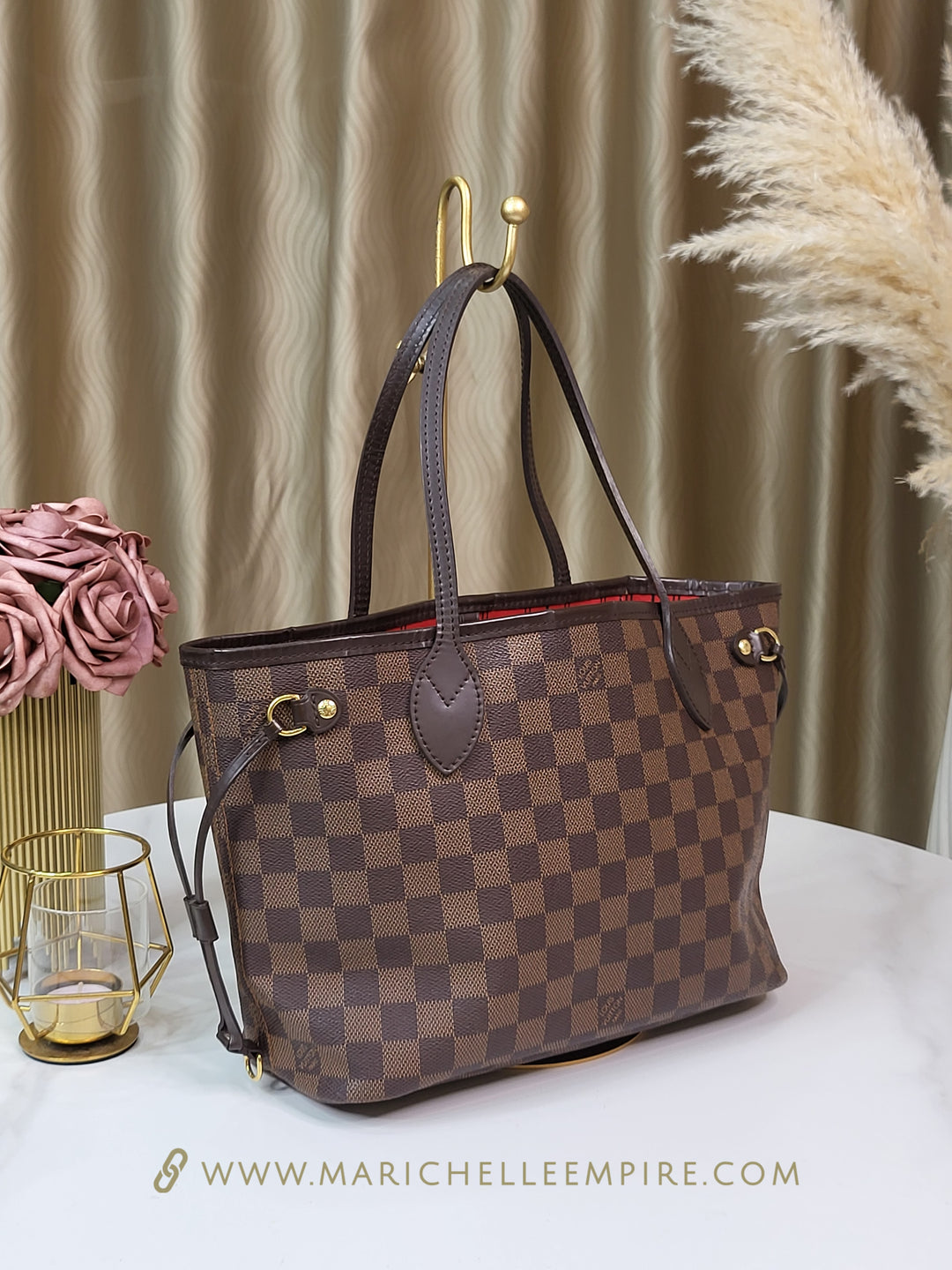Louis Vuitton Damier Ebene Neverfull PM