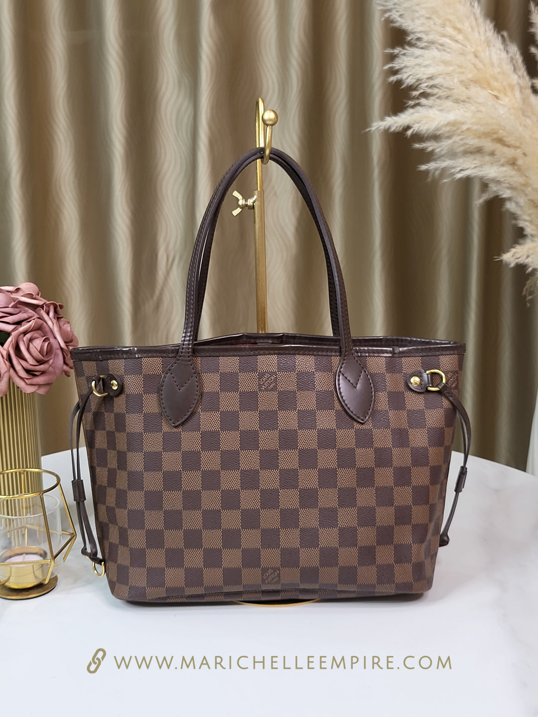 Louis Vuitton Damier Ebene Neverfull PM