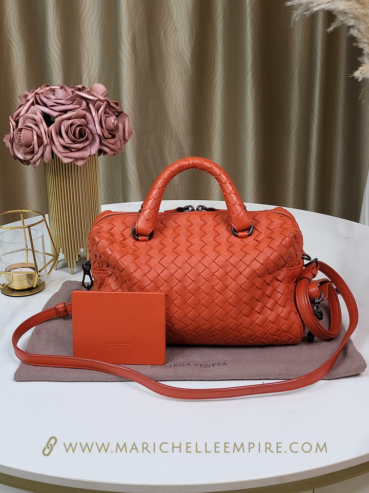 Bottega Veneta Intrecciato Mini Boston