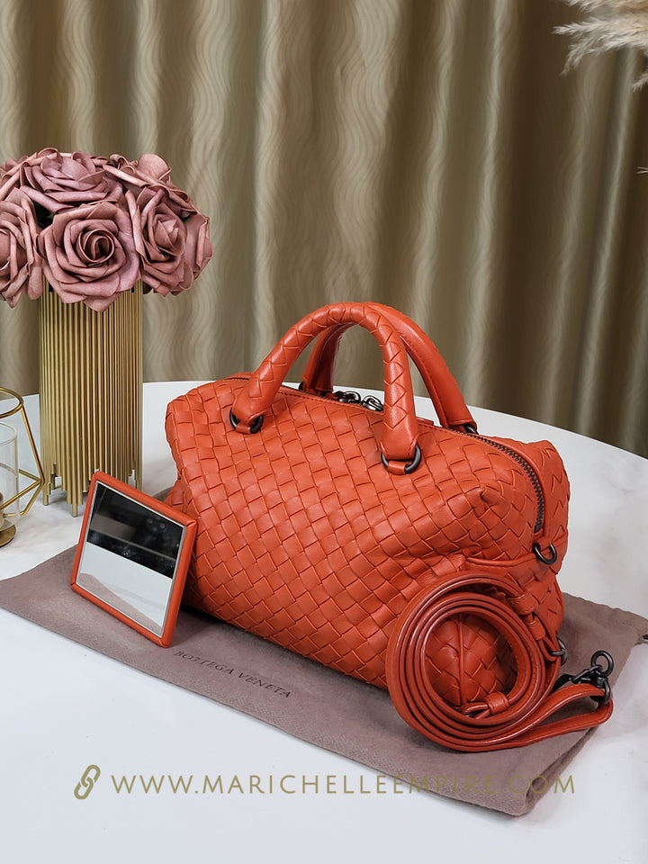 Bottega Veneta Intrecciato Mini Boston