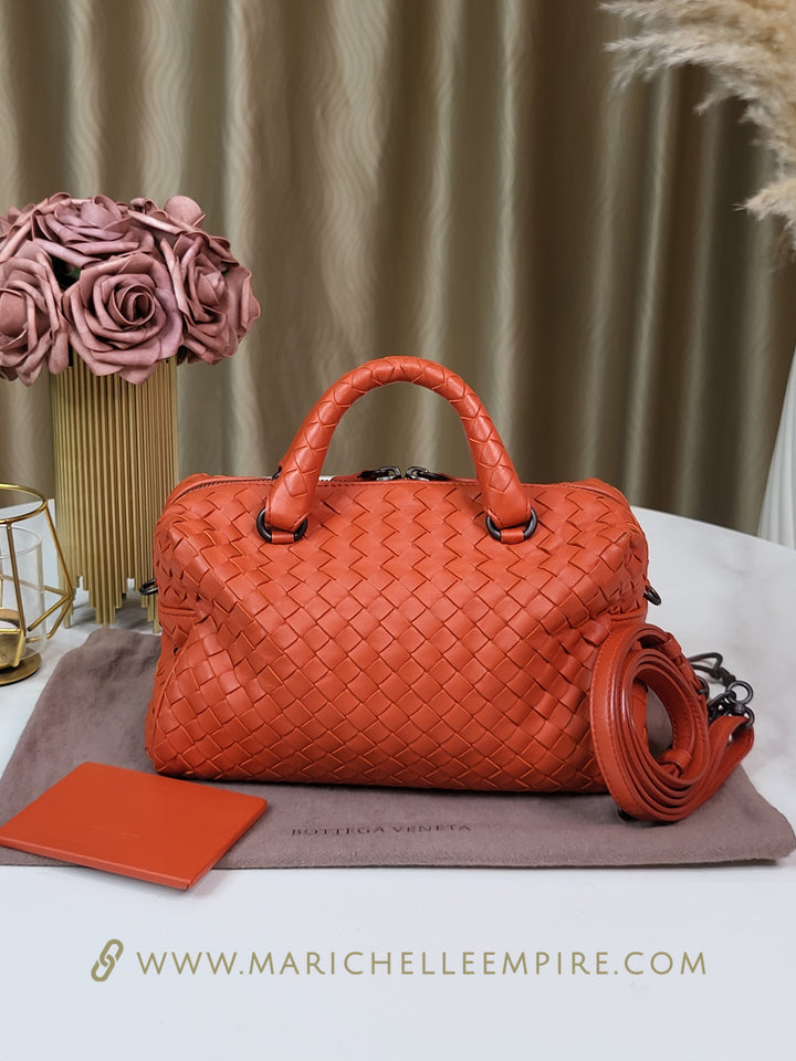 Bottega Veneta Intrecciato Mini Boston