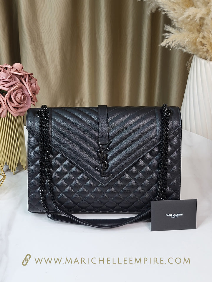 Saint Laurent Envelope Shoulder Bag