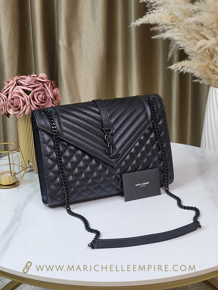 Saint Laurent Envelope Shoulder Bag