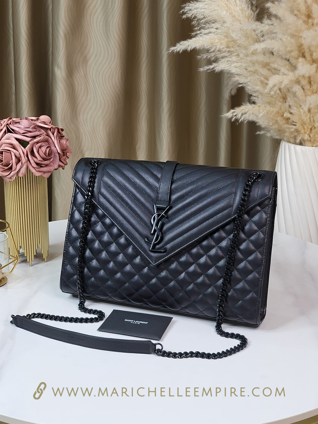 Saint Laurent Envelope Shoulder Bag