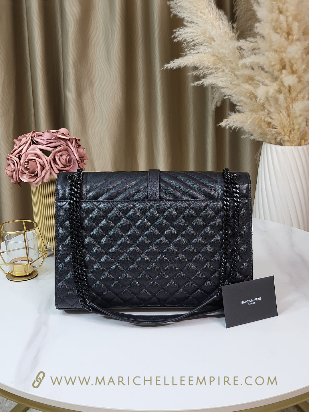 Saint Laurent Envelope Shoulder Bag